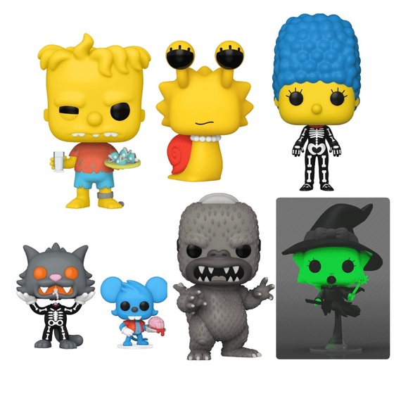 Funko Pop The Simpsons Family Treehouse of Horror Set of